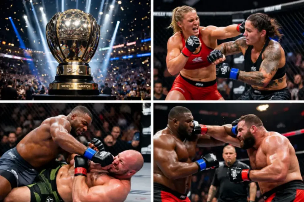 Лучшие турниры PFL — ключевые события и бои ММА