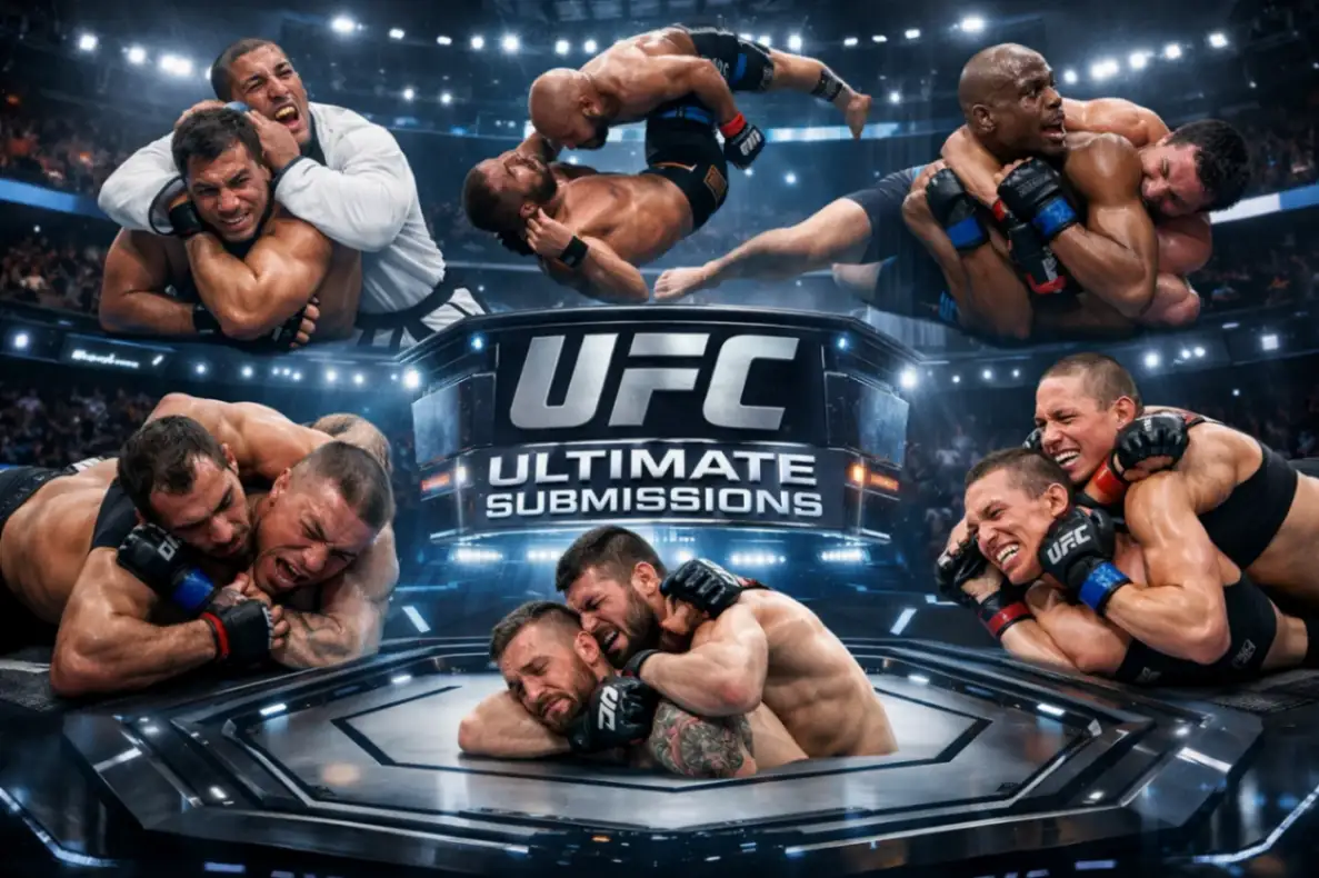 Жорж Сен-Пьер — Майкл Биспинг: удушение сзади как итог идеального плана