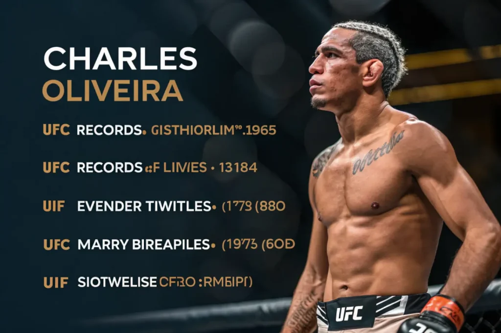 Чарльз Оливейра — биография, рекорд и титулы UFC