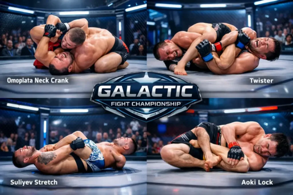 Самые редкие сабмишены в истории ММА